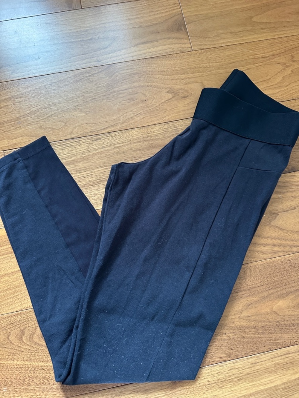 adidas Black High-Waist Ponte Leggings